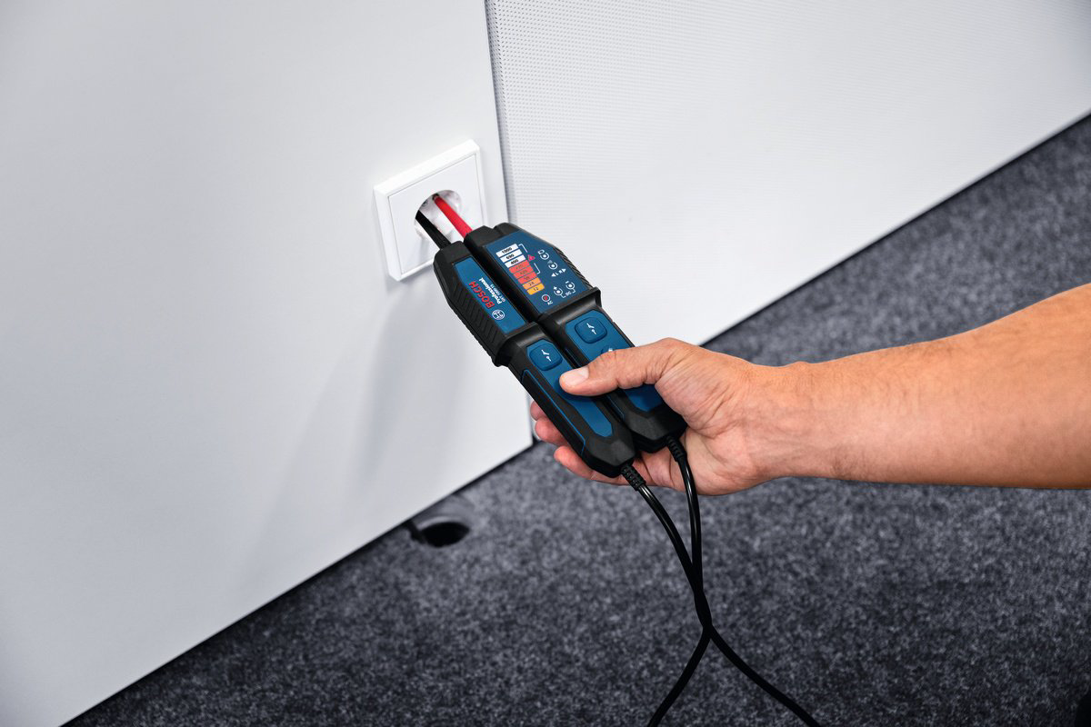 Тестер напряжения Bosch GVT 1000-15 Professional, 0601077800 купить,50200