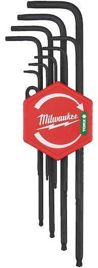 Шестигранный ключ Г-образный Milwaukee арт.4932492693, 9 шт купить,NaN