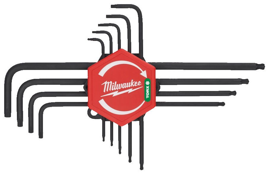 Шестигранный ключ Г-образный Milwaukee арт.4932492693, 9 шт купить,NaN