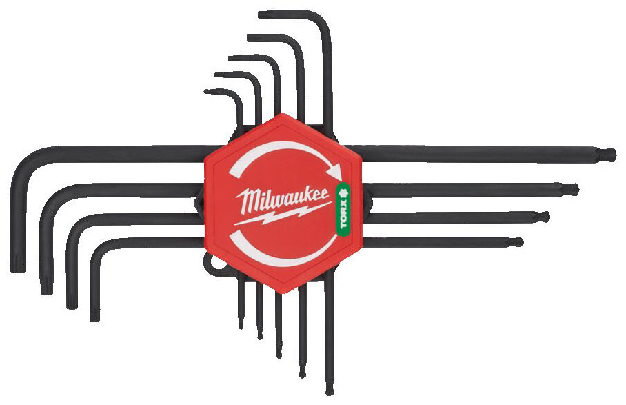 Шестигранный ключ Г-образный Milwaukee арт.4932492693, 9 шт купить,NaN