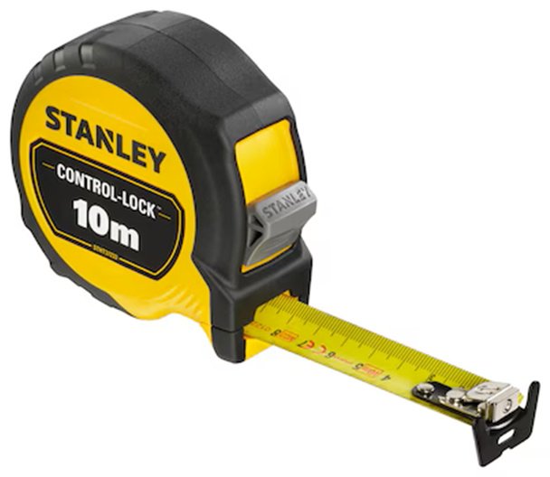 STANLEY рулетка строительная STHT37233-0, 10 м х 25 мм купить,NaN
