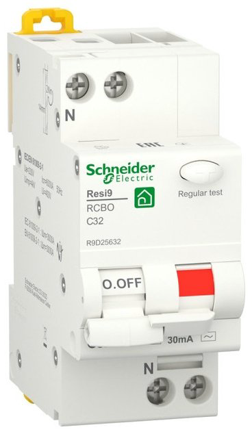Дифференциальный автомат Schneider Electric C 32 30 мА класс AC
