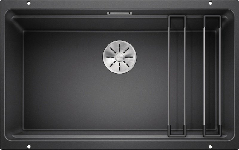 Кухонная мойка Blanco Etagon 700 U - темная скала (525168) 73х46х20 см, искусственный камень, тон темная скала
