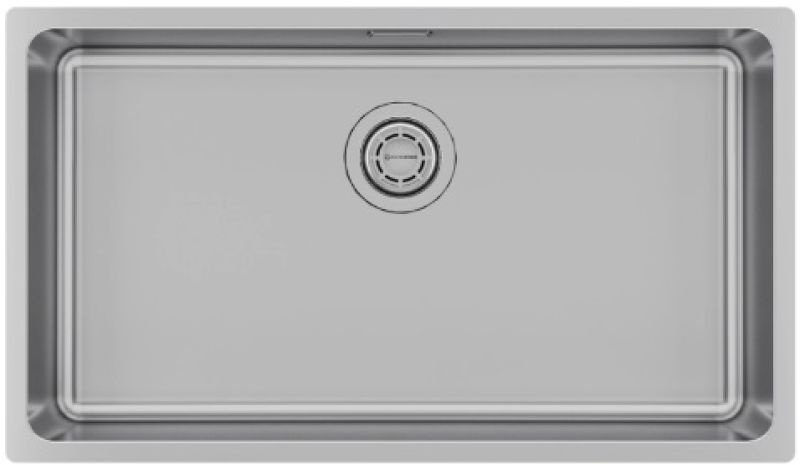 Кухонная мойка KuchenStern MULTI 80 AISI 304/R25 76х44х22 см, нержавеющая сталь, тон серебристый металлик купить,194402