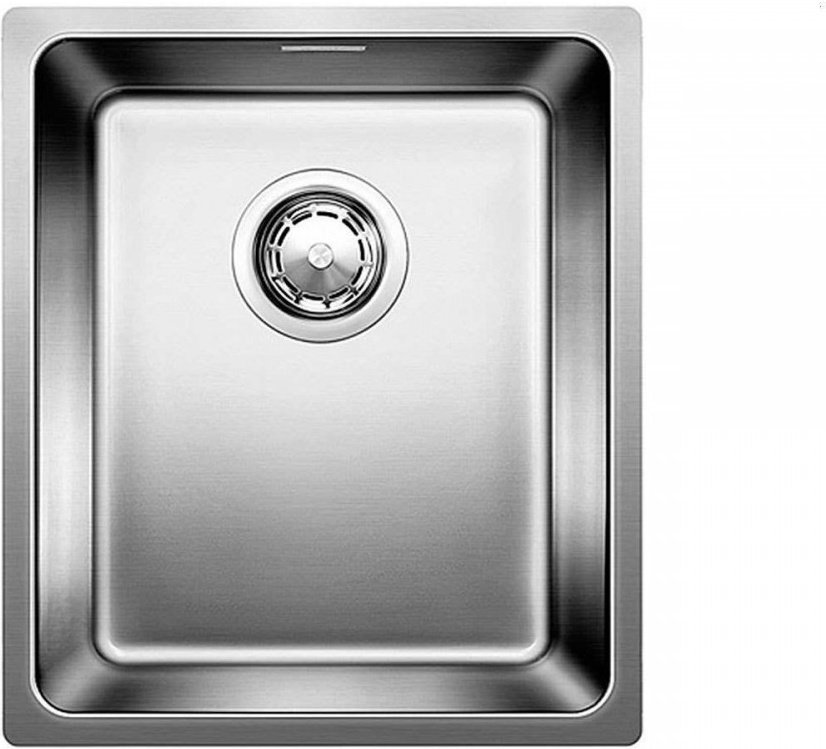 Кухонная мойка Blanco Andano 340-U 44х38х19 см, нержавеющая сталь, тон серебристый купить,231632