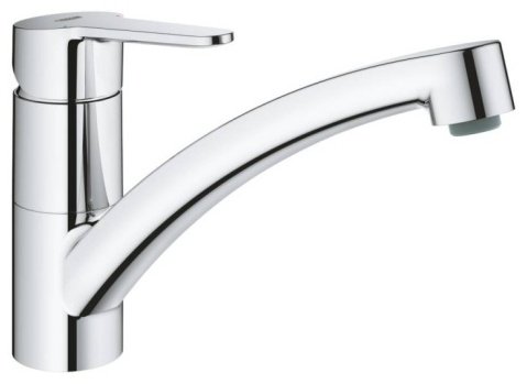 Смеситель для раковины (умывальника) Grohe BauEco 31680000, однозахватный купить,NaN