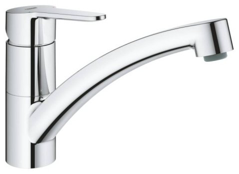 Смеситель для раковины (умывальника) Grohe BauEco 31680000, однозахватный купить,NaN