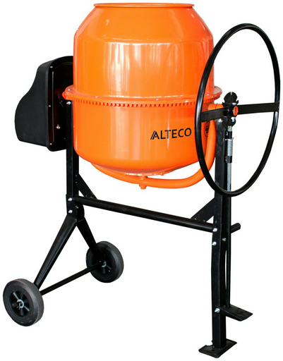 Бетономешалка ALTECO БС 120 М 0.37 кВт 120 л чугунный венец