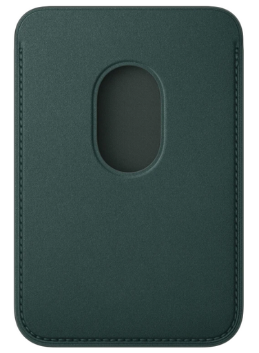 Чехол-бумажник Apple для iPhone FineWoven Wallet with MagSafe A3323 MA6Y4ZM/A Dark Green