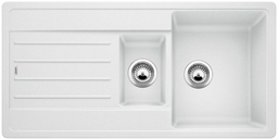 Кухонная мойка Blanco Legra 6S белый (522209) 100х50х19 см, искусственный камень, тон белый