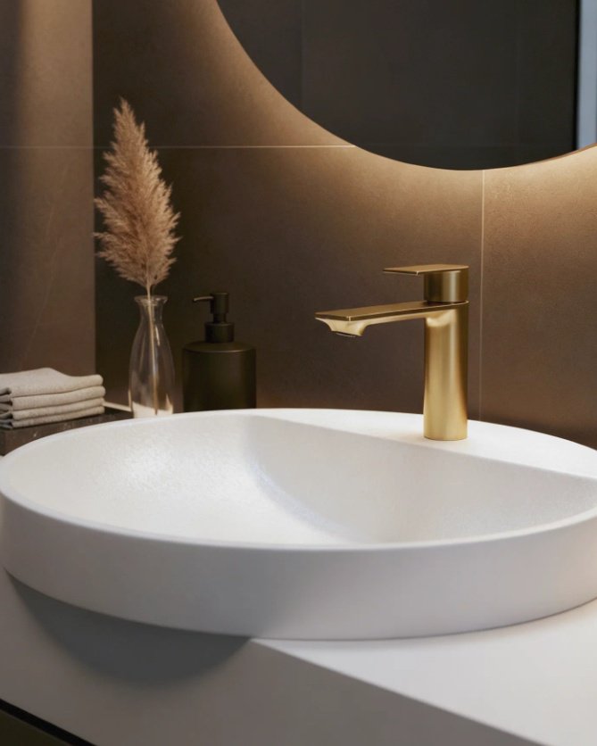 Смеситель ESKO White House ESKO Ekaterinburg EK26Gold, нержавеющая сталь, цвет золотой купить,NaN