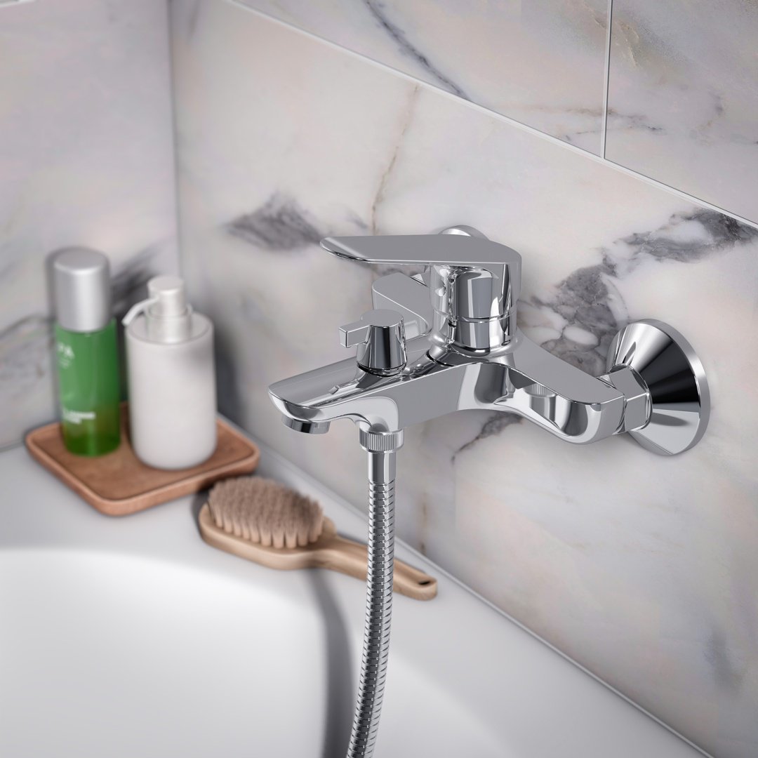 Смеситель для ванны ESKO Kazan KZ54, латунь, цвет хром - ForteMarket Смеситель для ванны ESKO Kazan KZ54, латунь, цвет хром купить,64184