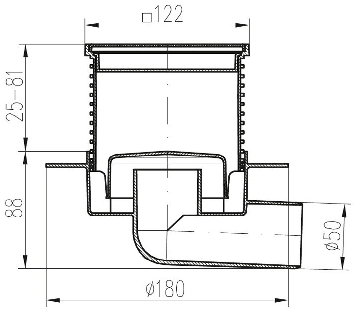 MCH трап L425NXL (12.2 х 12.2 см) купить,NaN