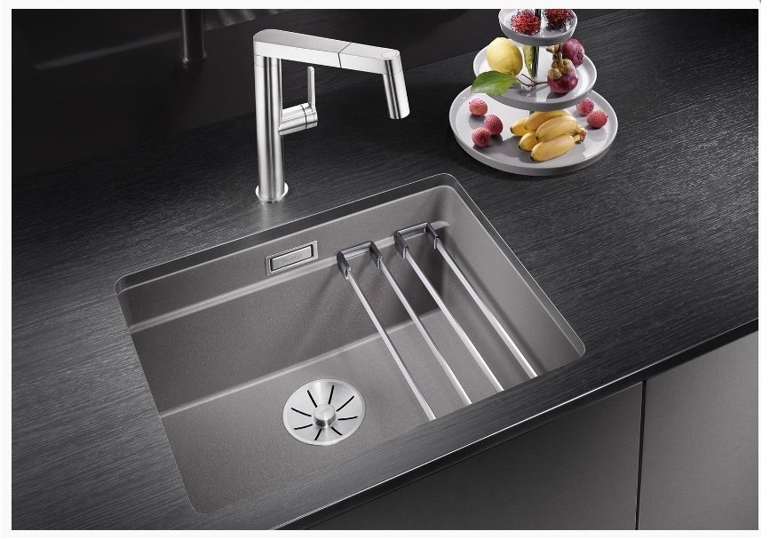 Кухонная мойка Blanco Etagon 500-U 46х53х20 см, натуральный камень, тон бежевый купить,NaN