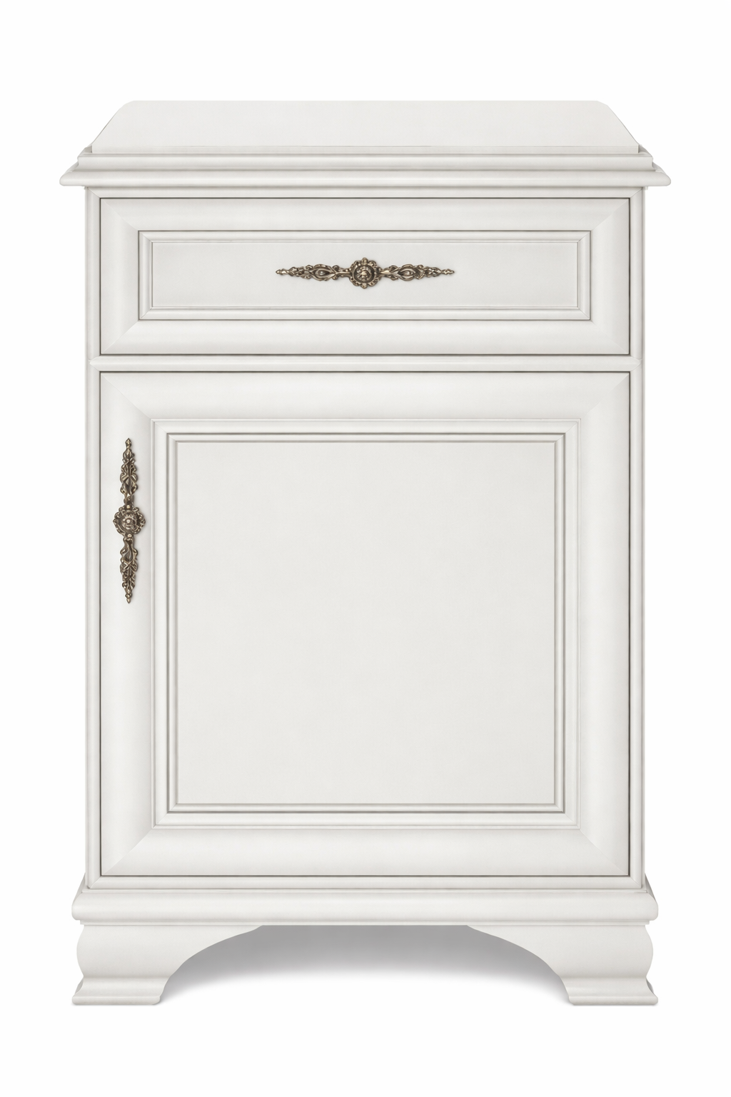 Тумба Гербор KOM1D1SL/P 54.5х34.5х83см белый купить,NaN