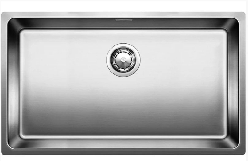 Кухонная мойка Blanco Andano 700-U 74х44х19 см, нержавеющая сталь, тон серебристый купить,322629