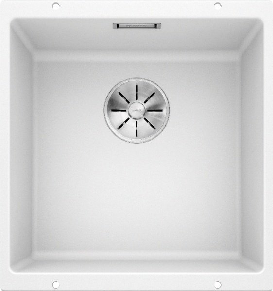 Кухонная мойка Blanco Subline 400-U 43х46х19 см, искусственный гранит, тон белый купить,239907