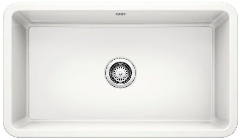Кухонная мойка Blanco Villae Farmhouse Single 79.5х46х20 см, керамика, тон белый купить,562523
