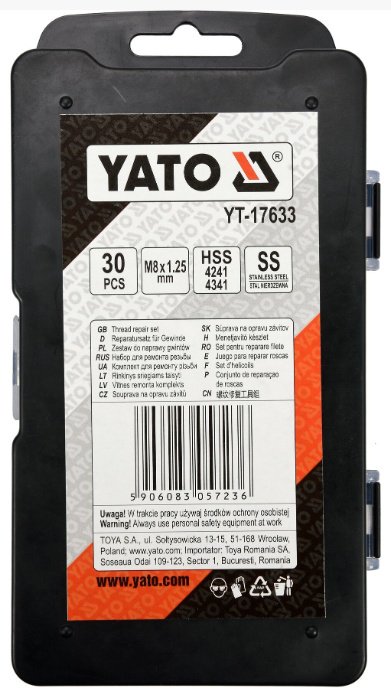 Набор инструментов и оснастки универсальный 30 в 1 YATO YT-17633 купить,NaN