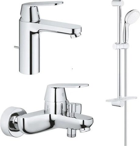 Смеситель для ванны Grohe Eurosmart Cosmopolitan 1000179, латунь, цвет хром купить,NaN