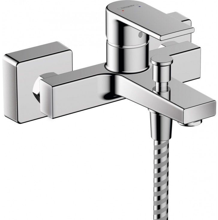 Смеситель для ванны с душем HansGrohe Vernis Shape 71450000, однозахватный - ForteMarket Смеситель для ванны с душем HansGrohe Vernis Shape 71450000, однозахватный купить,118661