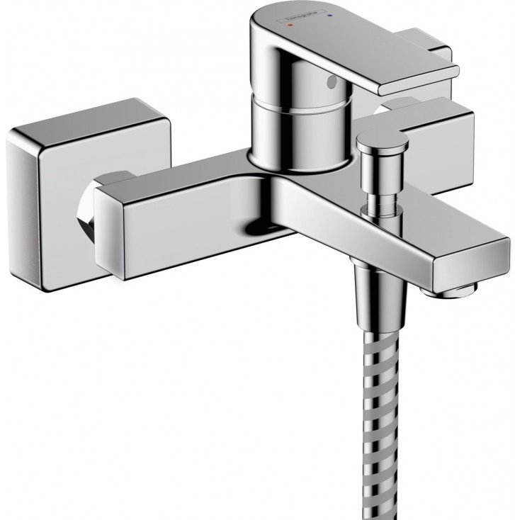 Смеситель для ванны с душем HansGrohe Vernis Shape 71450000, однозахватный - ForteMarket Смеситель для ванны с душем HansGrohe Vernis Shape 71450000, однозахватный купить,118661
