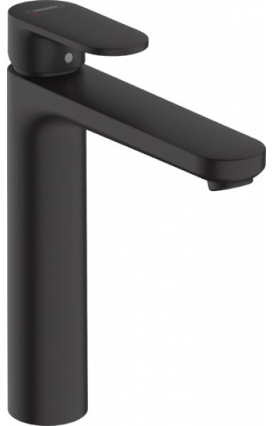 Смеситель для раковины (умывальника) HansGrohe Смеситель для раковины 190, Vernis Blend Hansgrohe , матовый черный 71552670, однозахватный купить,NaN