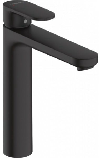 Смеситель для раковины (умывальника) HansGrohe Смеситель для раковины 190, Vernis Blend Hansgrohe , матовый черный 71552670, однозахватный купить,NaN
