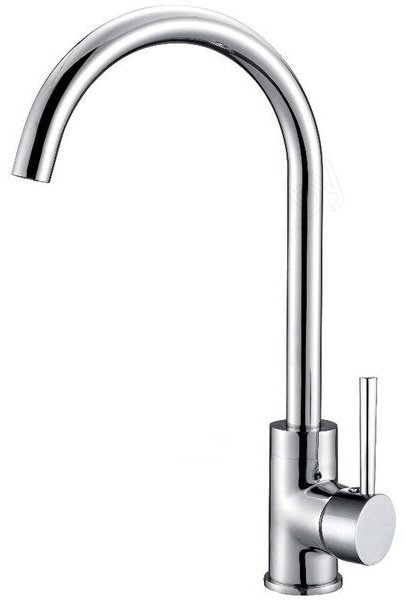 Смеситель для кухни (мойки) BRAVAT Slim F7332366CP-RUS, однозахватный