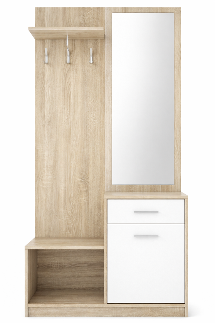 Шкаф Гербор Непо 90x184x30.5см бежевый - ForteMarket Шкаф Гербор Непо 90x184x30.5см бежевый купить,69300