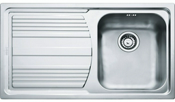 Кухонная мойка Franke Logica Line LLX 611 79х50х20 см, сталь, тон серебристый