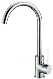 Смеситель для кухни (мойки) BRAVAT Slim F7332366CP-RUS, однозахватный