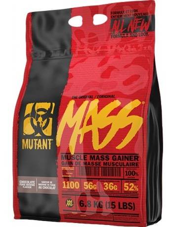 Гейнер Mutant Mass шоколадный торт 15lbs 6800гр купить,NaN