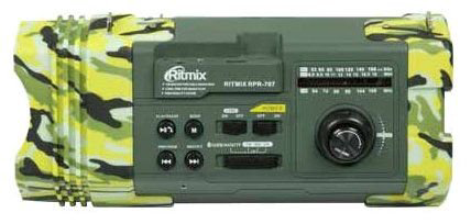 Радиоприемник Ritmix RPR-707 зеленый купить,NaN