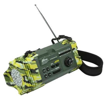 Радиоприемник Ritmix RPR-707 зеленый купить,NaN