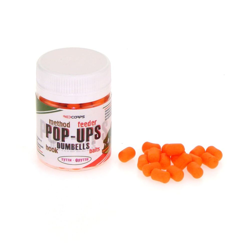 Дамбелсы плавающие Red Carp Pop-Ups Dumbells Тутти-фрутти 7х10 мм 60 гр