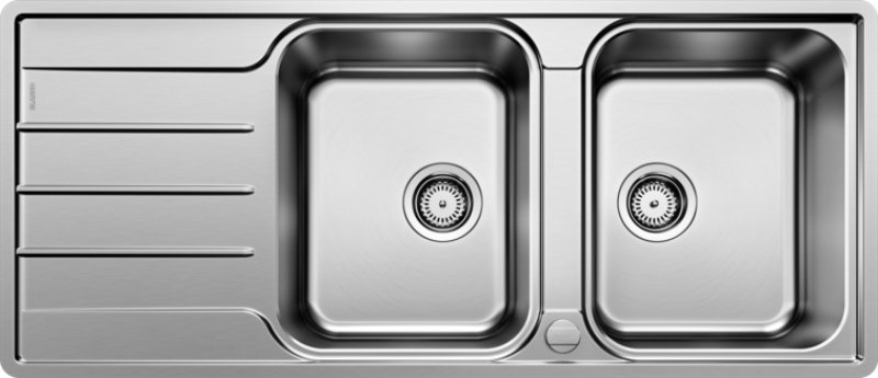 Кухонная мойка Blanco Lemis 8S-IF (523037) 116х50х20.5 см, нержавеющая сталь, тон серебристый металлик - ForteMarket Кухонная мойка Blanco Lemis 8S-IF (523037) 116х50х20.5 см, нержавеющая сталь, тон серебристый металлик купить,196098