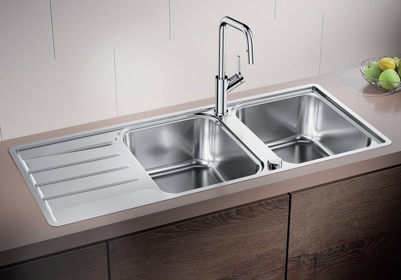 Кухонная мойка Blanco Lemis 8S-IF (523037) 116х50х20.5 см, нержавеющая сталь, тон серебристый металлик - ForteMarket Кухонная мойка Blanco Lemis 8S-IF (523037) 116х50х20.5 см, нержавеющая сталь, тон серебристый металлик купить,196098