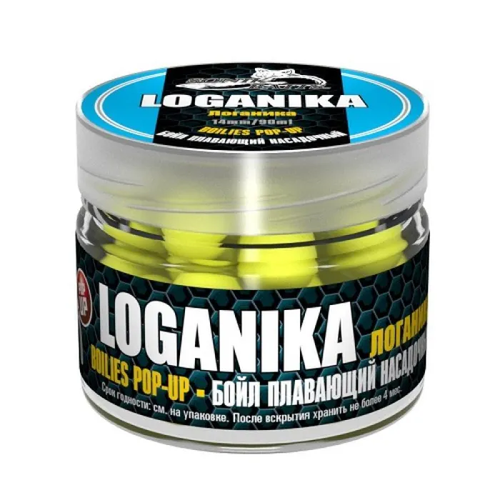 Бойлы Sonik Baits Pop-ups Fluo Loganika 14 мм 90 мл желтые флуоресцентные купить,NaN