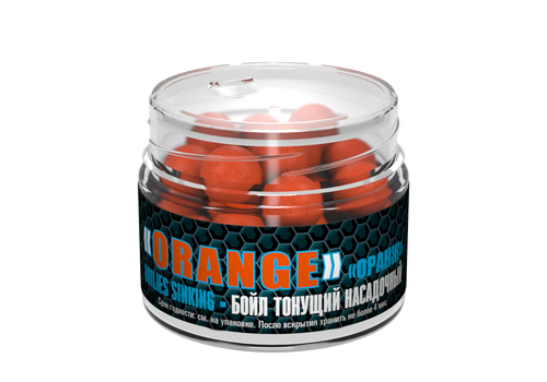 Бойлы тонущие Sonik Baits Orange Tangerine Oil мандарин 14 мм 90 мл оранжевые купить,NaN