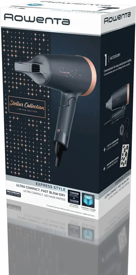 Фен Rowenta Express Style Stellar CV1851F0 Grey купить,0