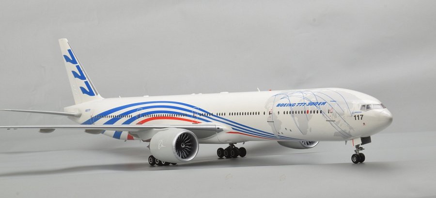 Пассажирский авиалайнер Звезда Боинг 777-300 ER купить,NaN
