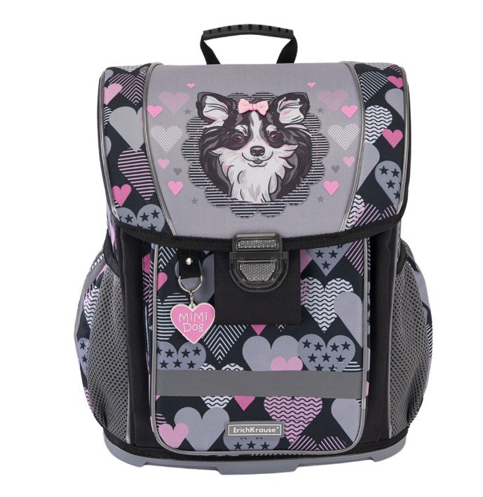 Рюкзак ErichKrause ErgoLine Mimi Dog 48456 серый купить,NaN