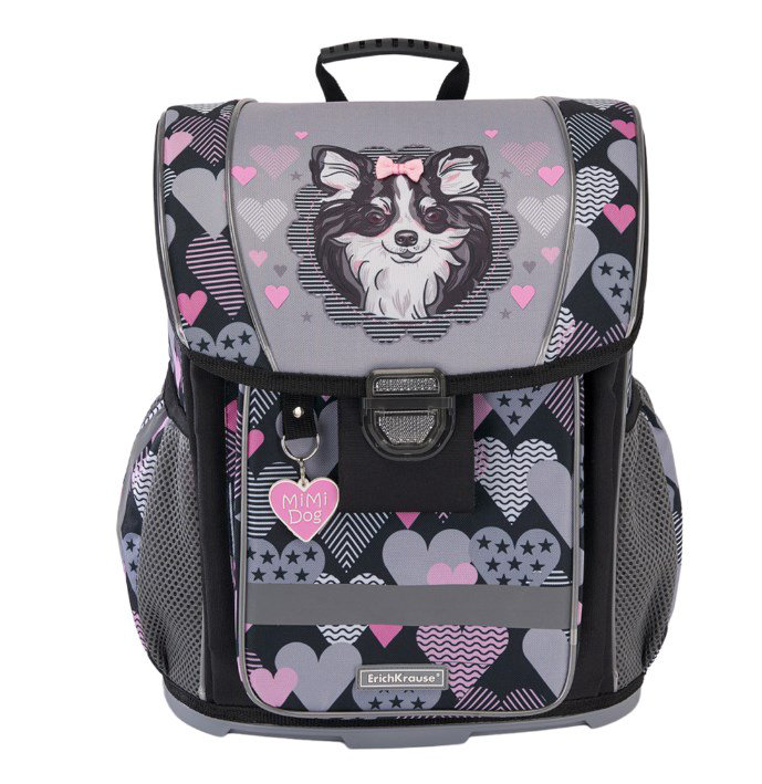 Рюкзак ErichKrause ErgoLine Mimi Dog 48456 серый купить,NaN