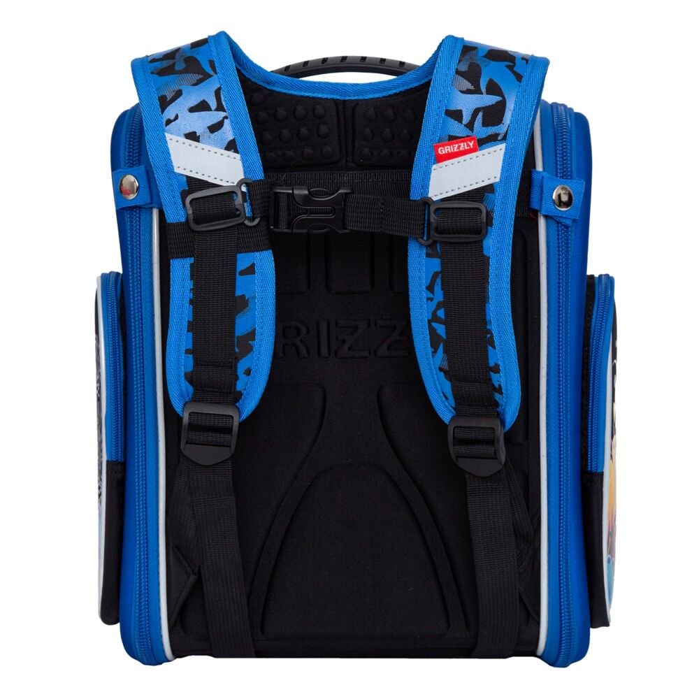 Рюкзак   Grizzly Sharks  RAr-081-3/1  синий купить,NaN