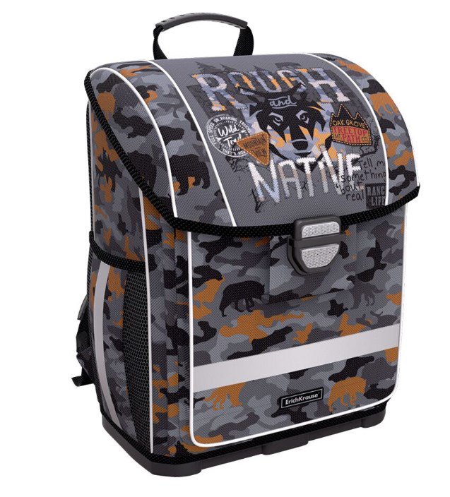 Рюкзак ErichKrause ErgoLine Rough Native  48336 серый купить,NaN