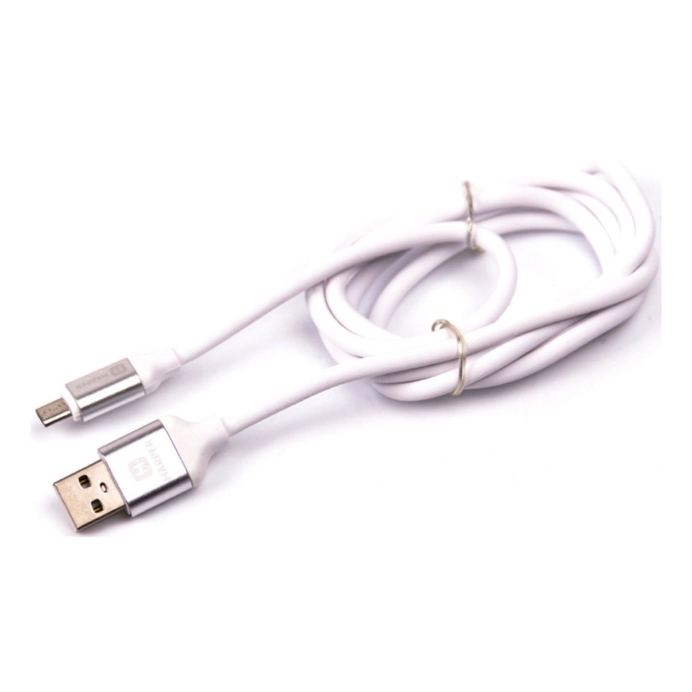 Кабель Harper micro USB SCH-330 1м белый купить,NaN