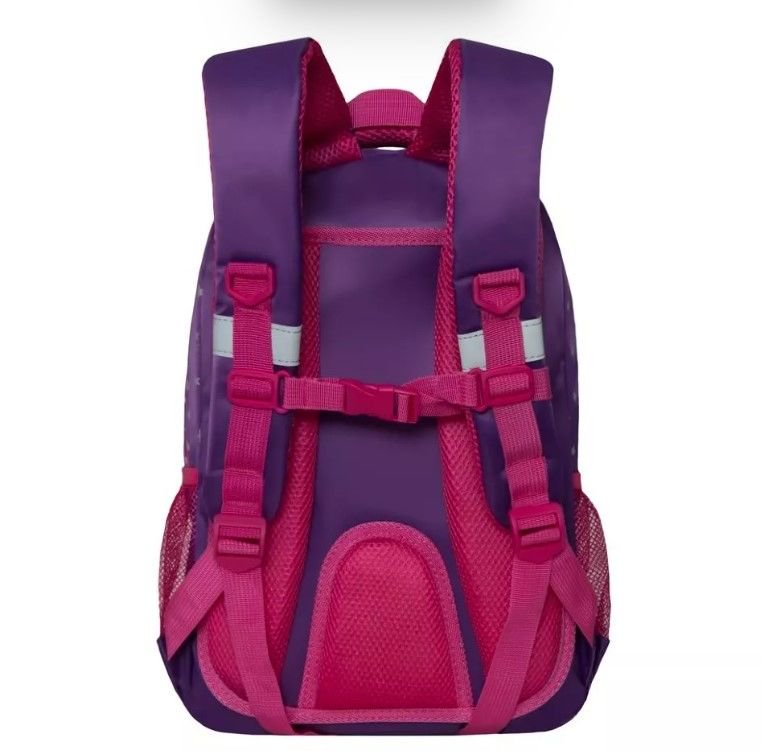 Рюкзак Grizzly Единорог фиолетовый купить,NaN