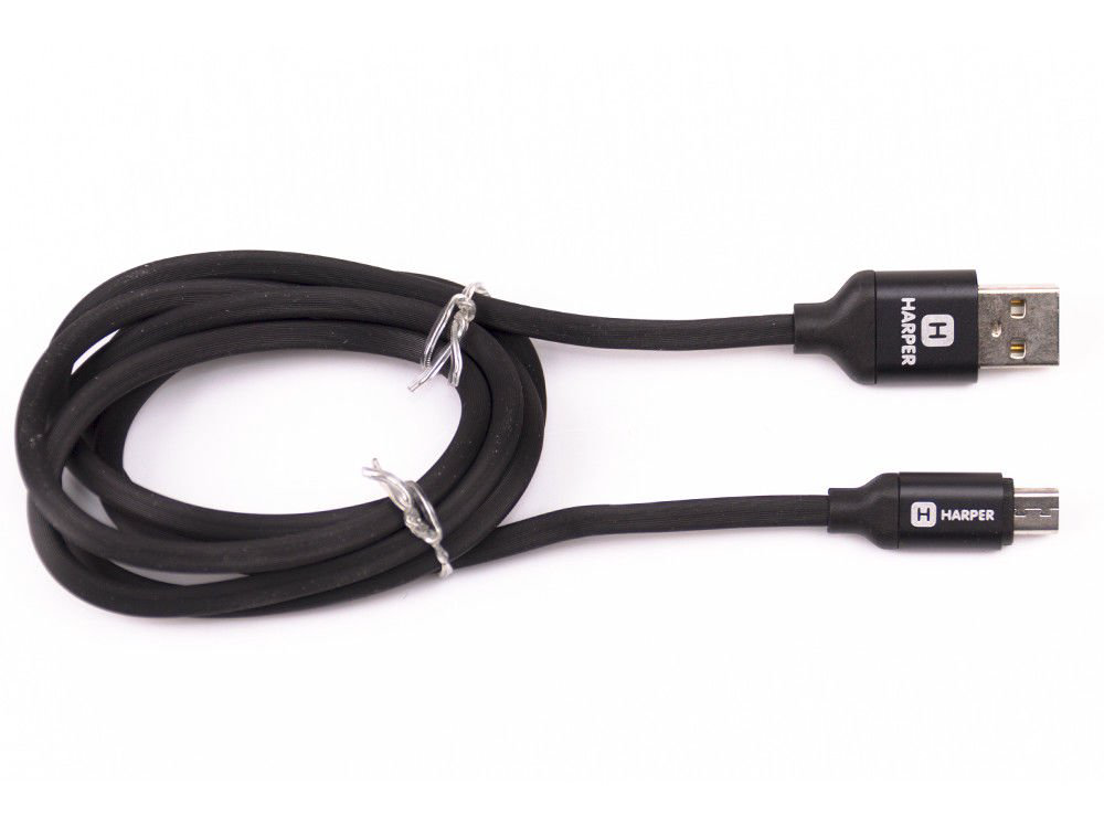 Кабель Harper micro USB SCH-330 1м черный купить,NaN