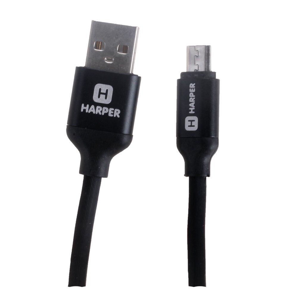 Кабель Harper micro USB SCH-330 1м черный купить,NaN